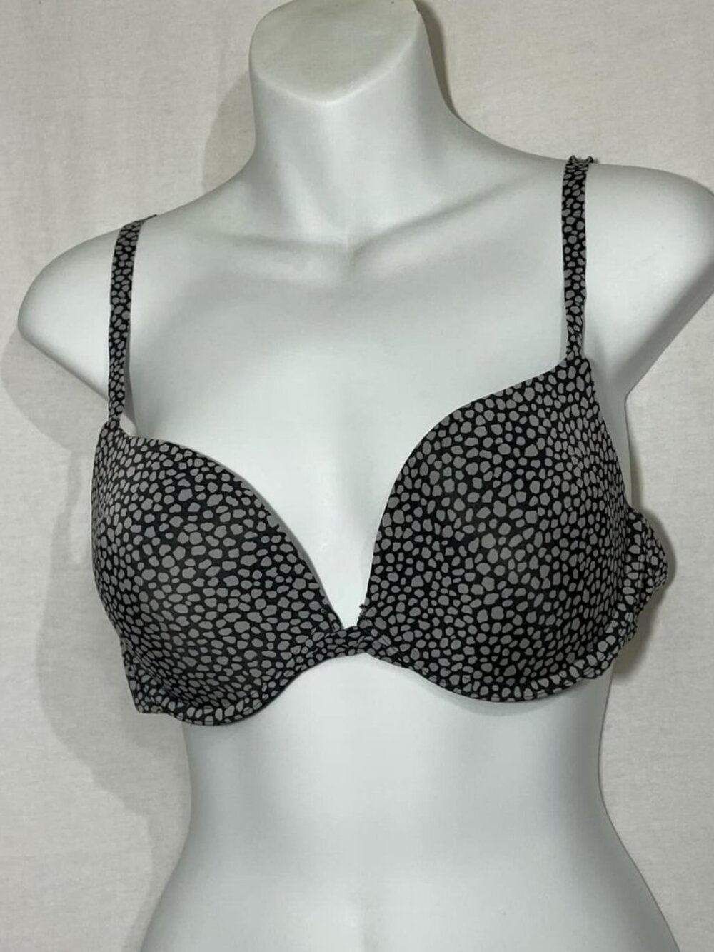 Gilligan & O'Malley Two Tone Grey Padded Bra